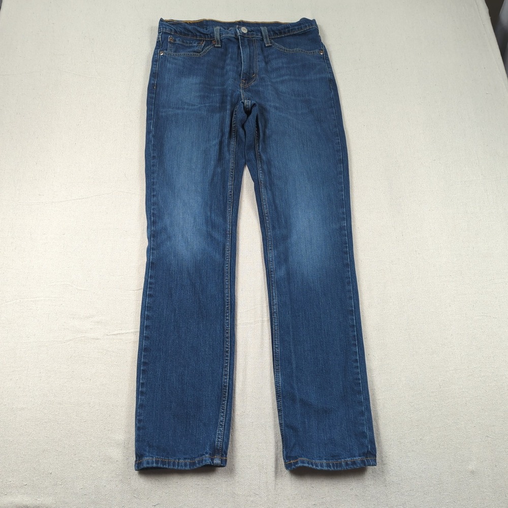 Levis Jeans Mens 32x32 Blue 511 Slim Straight Classic Western Casual